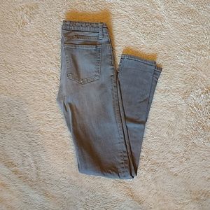 Gap Gray Super Skinny Jeans